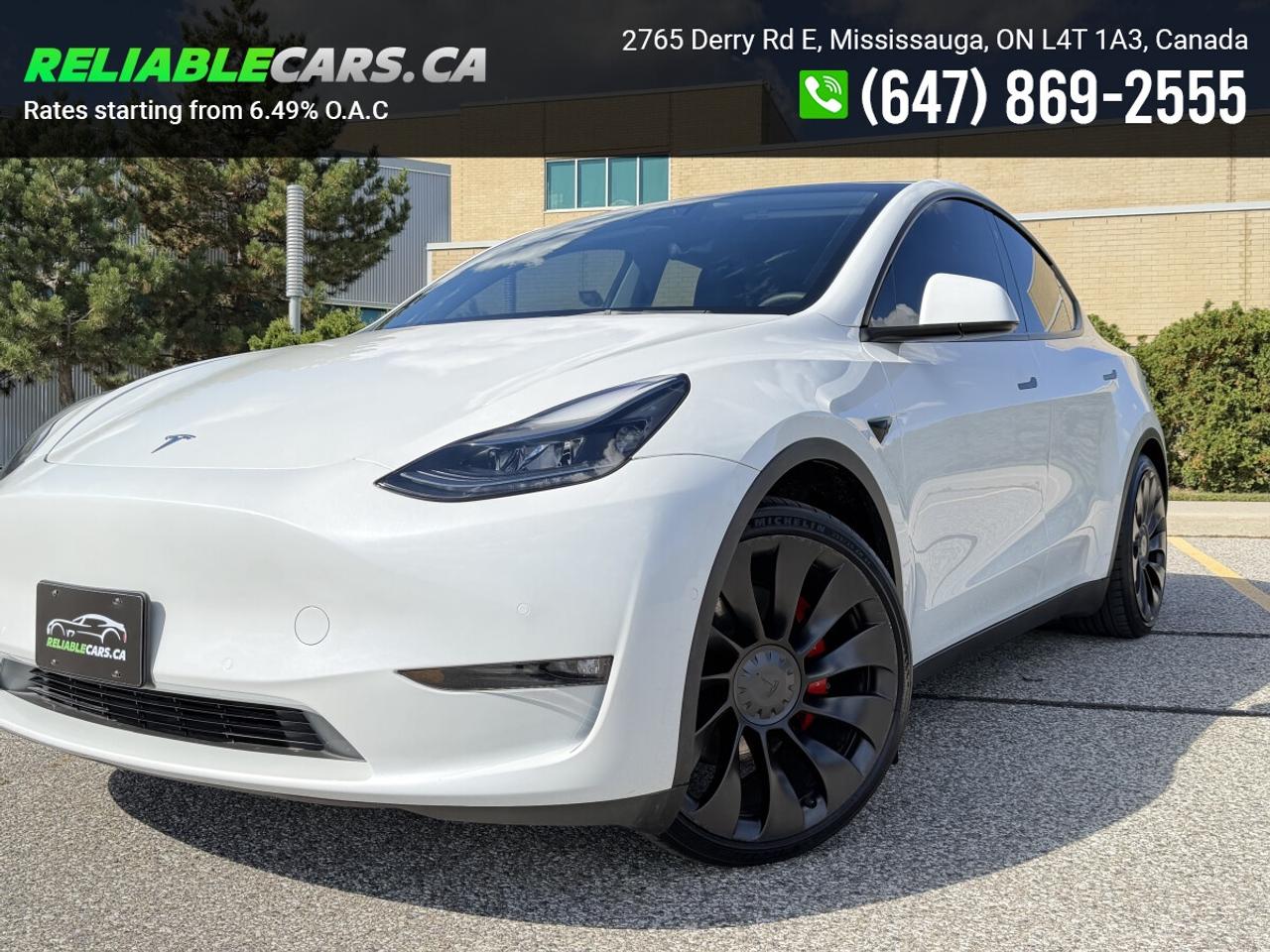 2022 Tesla Model Y PERFORMANCE | AWD | No-Accident | Leather | Loaded Photo5