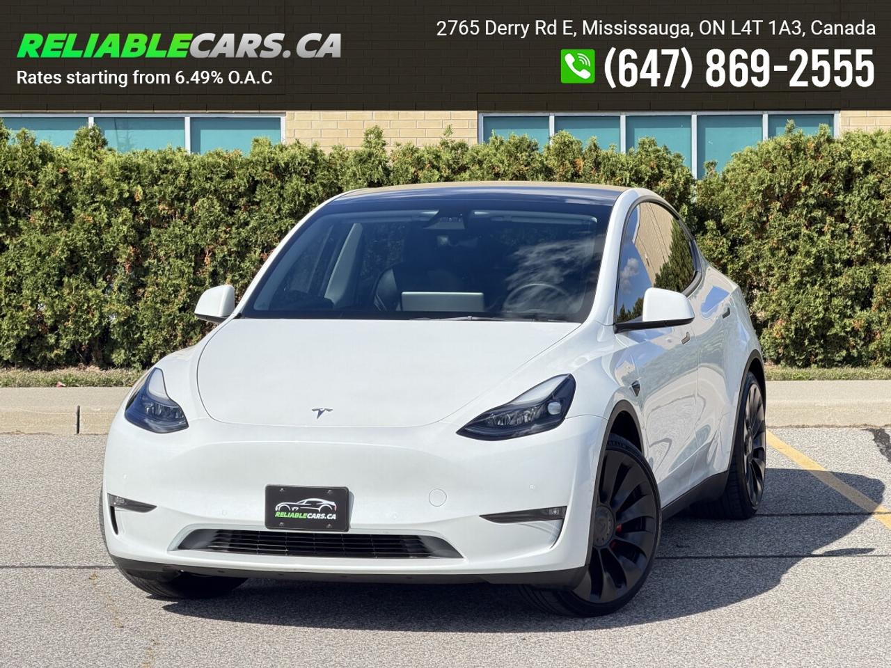 2022 Tesla Model Y PERFORMANCE | AWD | No-Accident | Leather | Loaded Photo0