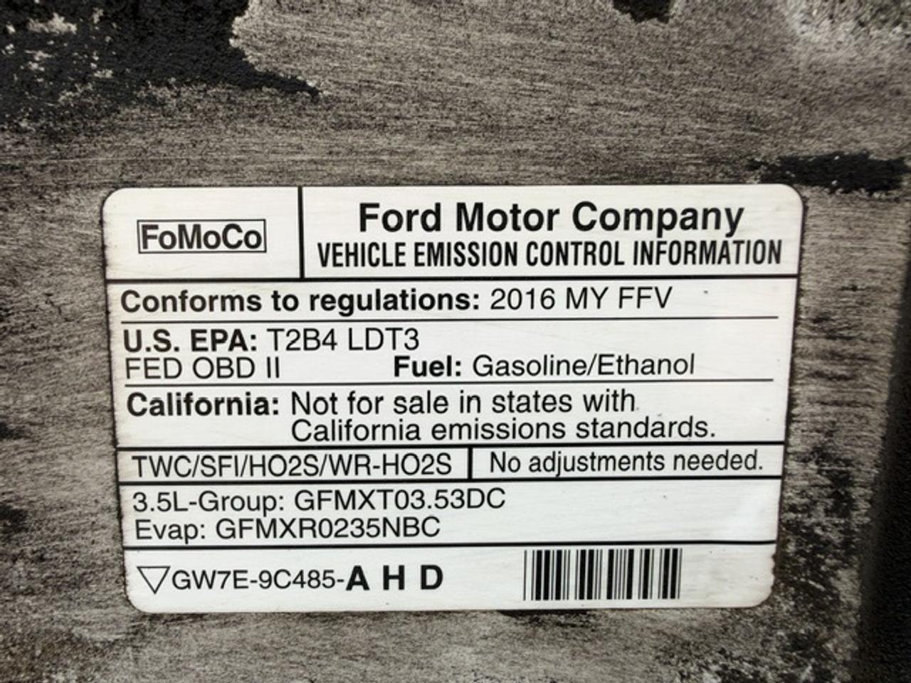 2016 Ford F-150 XL 4DR 4WD SUPERCAB 6.5' BOX EXT CAB Photo