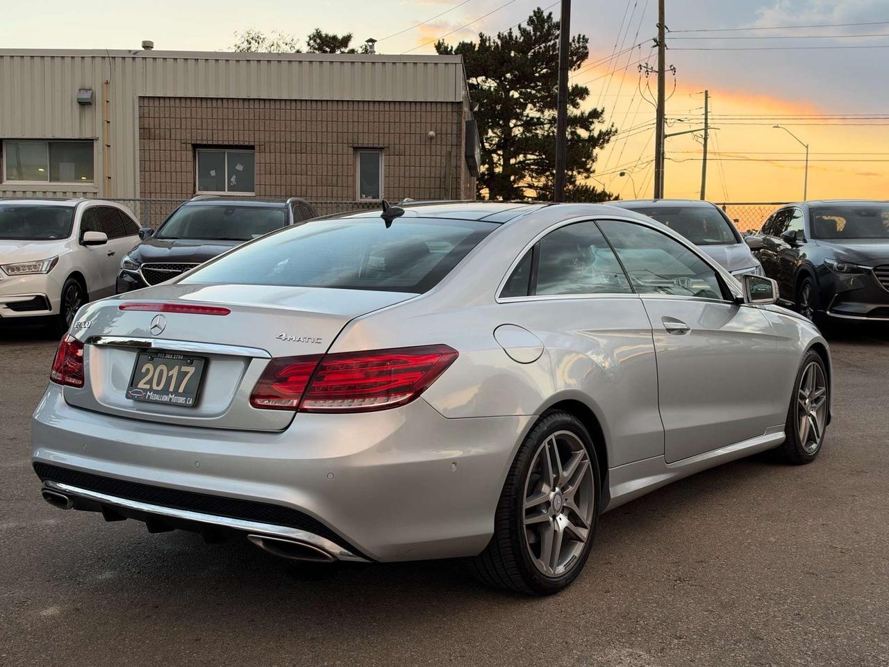 2017 Mercedes-Benz E-Class Cpe E400 4MATIC AMG Distronic Plus  ACCIDENT FREE Photo