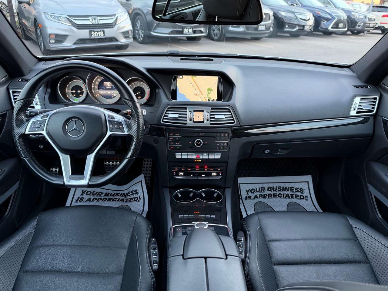 2017 Mercedes-Benz E-Class Cpe E400 4MATIC AMG Distronic Plus  ACCIDENT FREE Photo