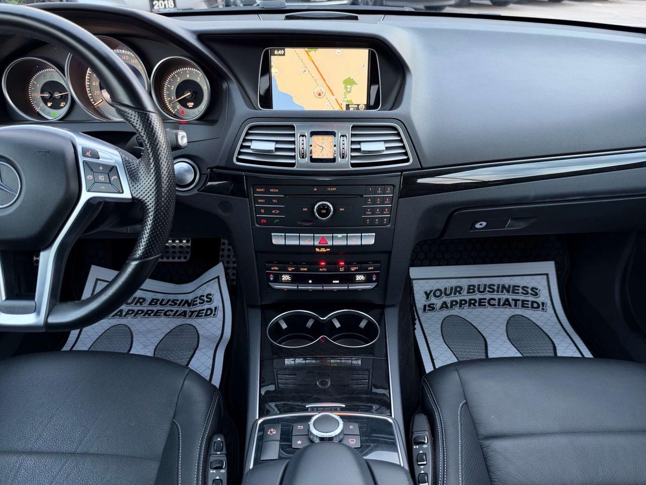 2017 Mercedes-Benz E-Class Cpe E400 4MATIC AMG Distronic Plus  ACCIDENT FREE Photo