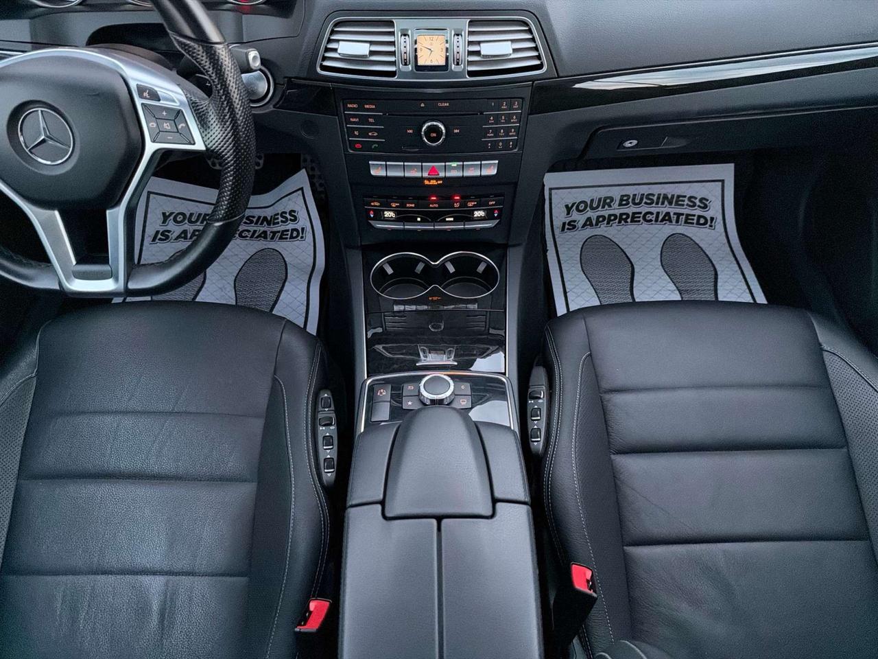 2017 Mercedes-Benz E-Class Cpe E400 4MATIC AMG Distronic Plus  ACCIDENT FREE Photo