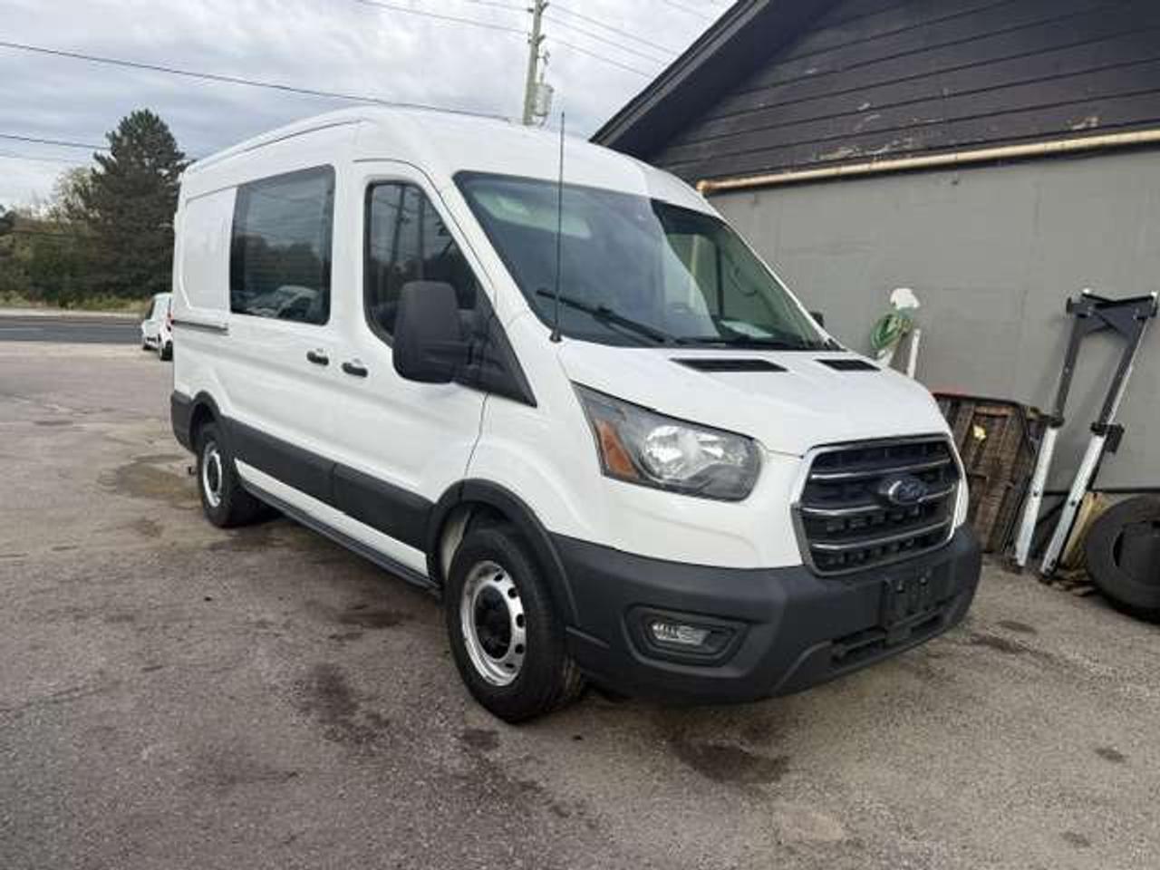 2020 Ford Transit Cargo Van Mid roof, 130 Wheel Base. Divider, Shelves Photo