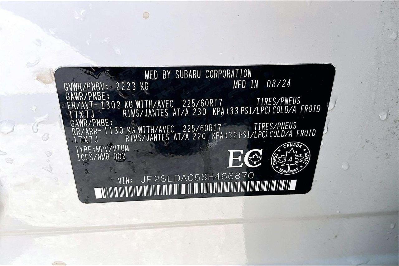 2025 Subaru Forester Convenience   Tow Package   Adaptive Cruise Photo