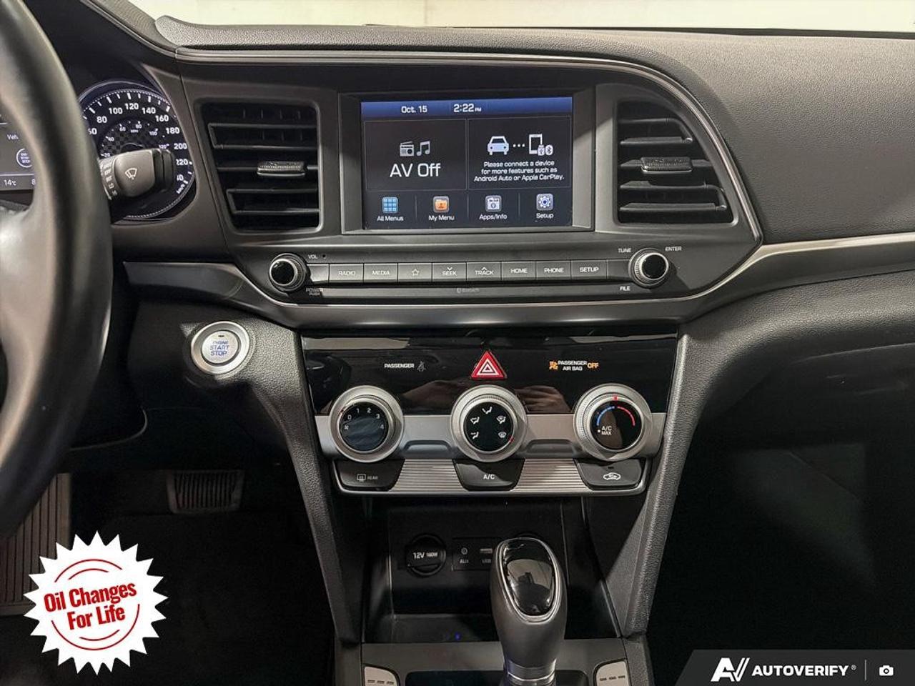 2020 Hyundai Elantra Preferred w/Sun & Safety Package IVT Photo