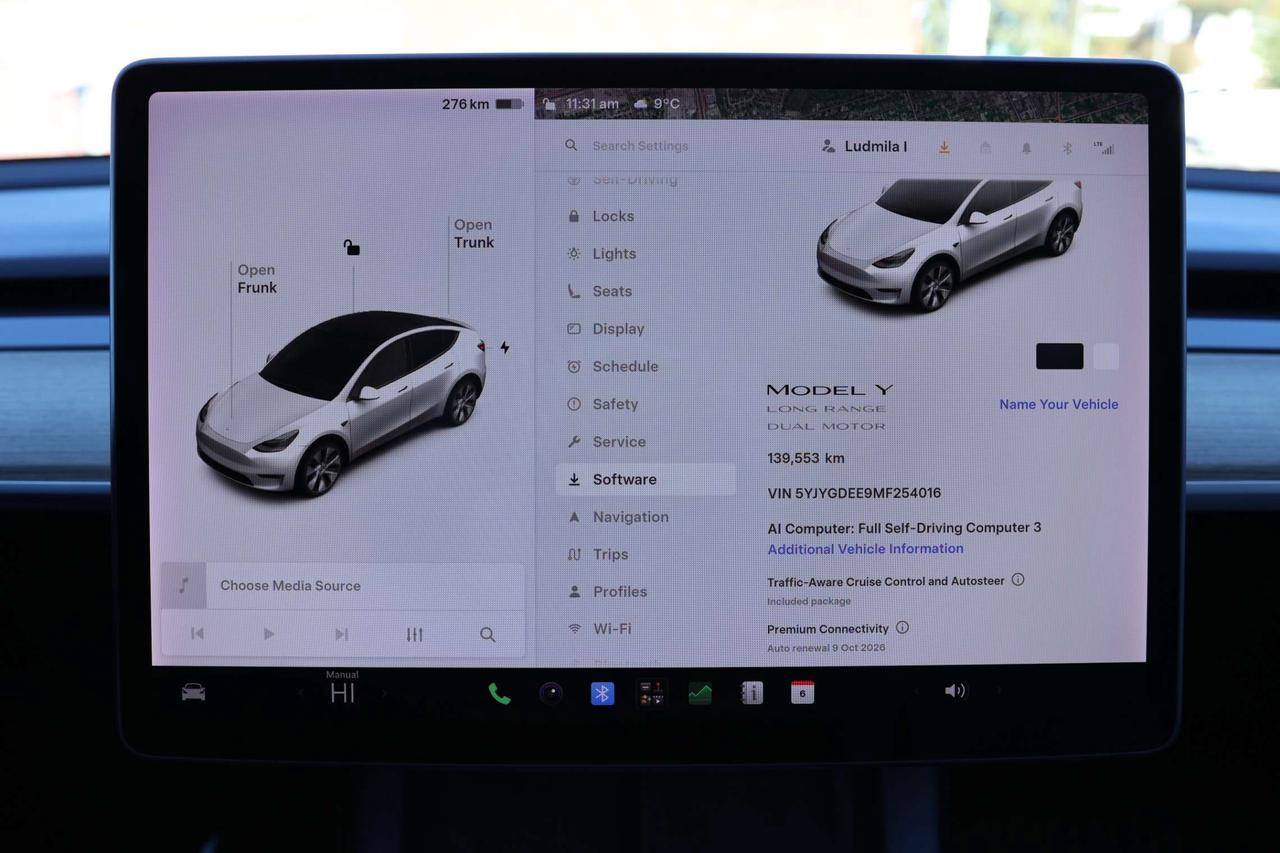 2021 Tesla Model Y LONG RANGE-DUAL MOTOR-AWD/AUTOPILOT/DRIVER ASSIST/STANDARD CONNECTIVITY/HEATED SEATS & STEERING/DASHCAM/KEYLESS/PANOROOF Photo