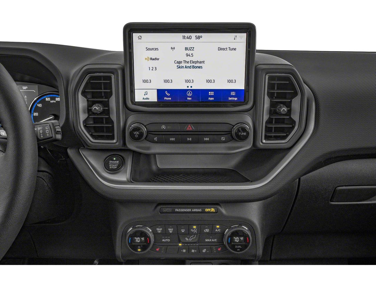 2023 Ford Bronco Sport OUTERBANKS 1.5L TECH PKG MOONROOF ADPTV BLK ROOF Photo