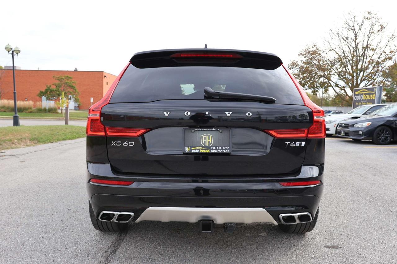 2019 Volvo XC60 T6-AWD-R DESIGN/360CAM/NAV/ADAPT CRUISE/BLIS/FCW/LKA/LEATHER&SUED/H SEATS/CARPLAY/KEYLESS/PANOROOF Photo