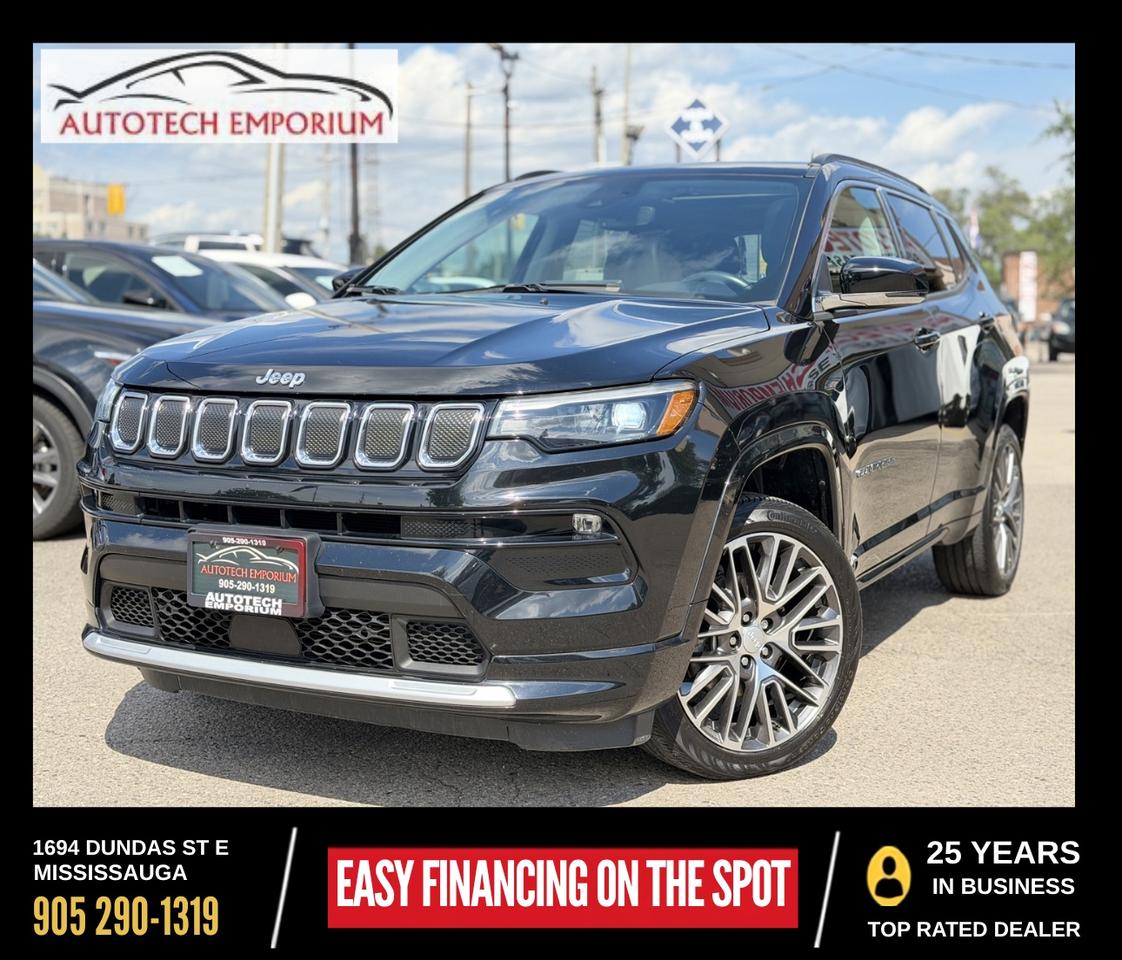 2022 Jeep Compass 4X4 LIMITED   Leather   Pano Roof   Navi Photo