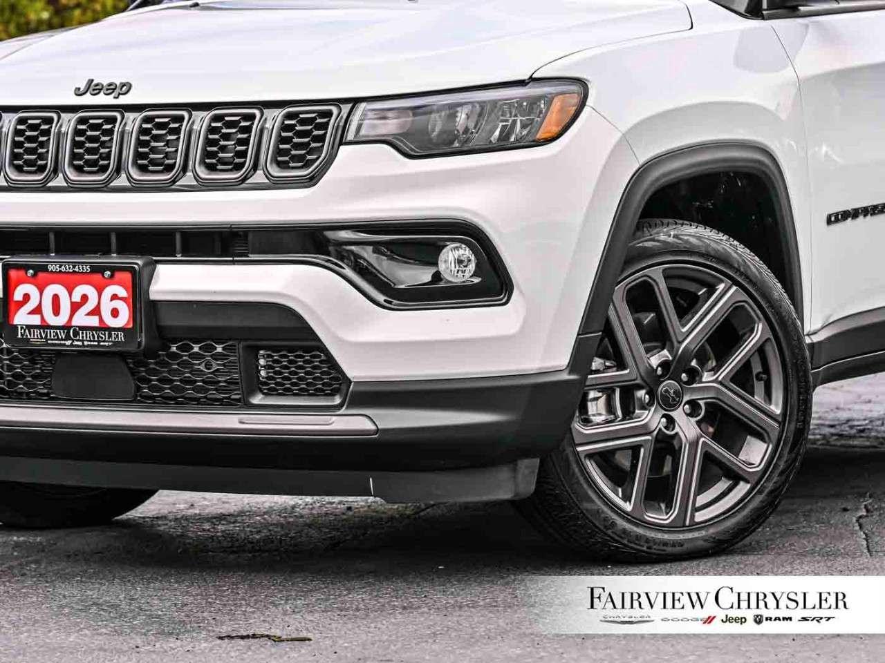 2026 Jeep Compass Limited 4x4 PANO ROOF   LEATHER   CARPLAY   HEATED SEATS   ALPINE   BLIND SPOT DETECTION   ADAPTIVE CRUISE CONTROL Photo