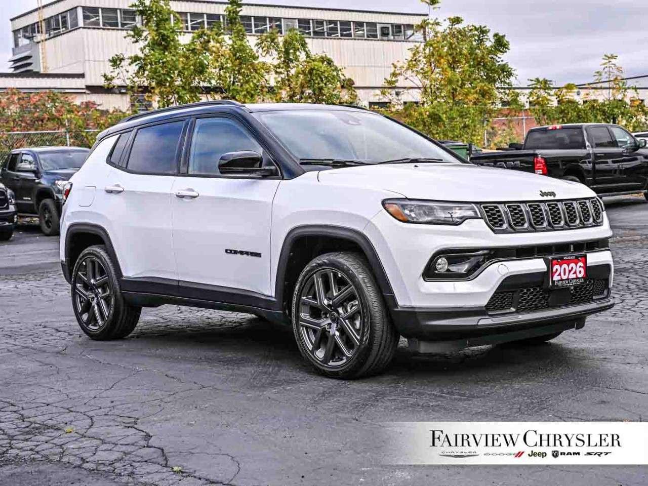 2026 Jeep Compass Limited 4x4 PANO ROOF   LEATHER   CARPLAY   HEATED SEATS   ALPINE   BLIND SPOT DETECTION   ADAPTIVE CRUISE CONTROL Photo