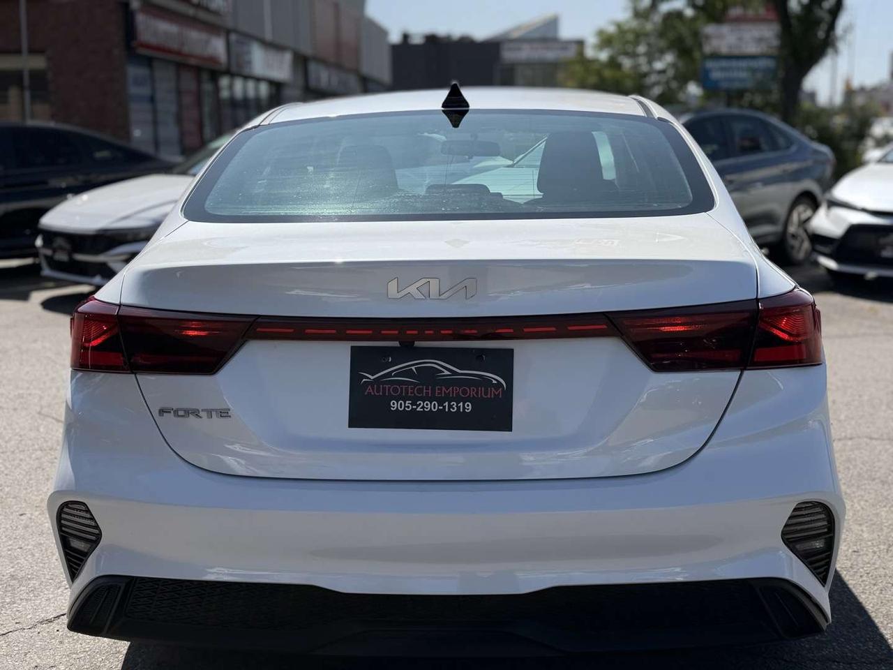 2024 Kia Forte LX Pearl White Heated Seats   Carplay + Android Photo3