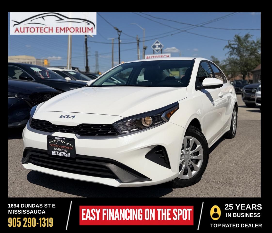 2024 Kia Forte LX Pearl White Heated Seats   Carplay + Android Photo0
