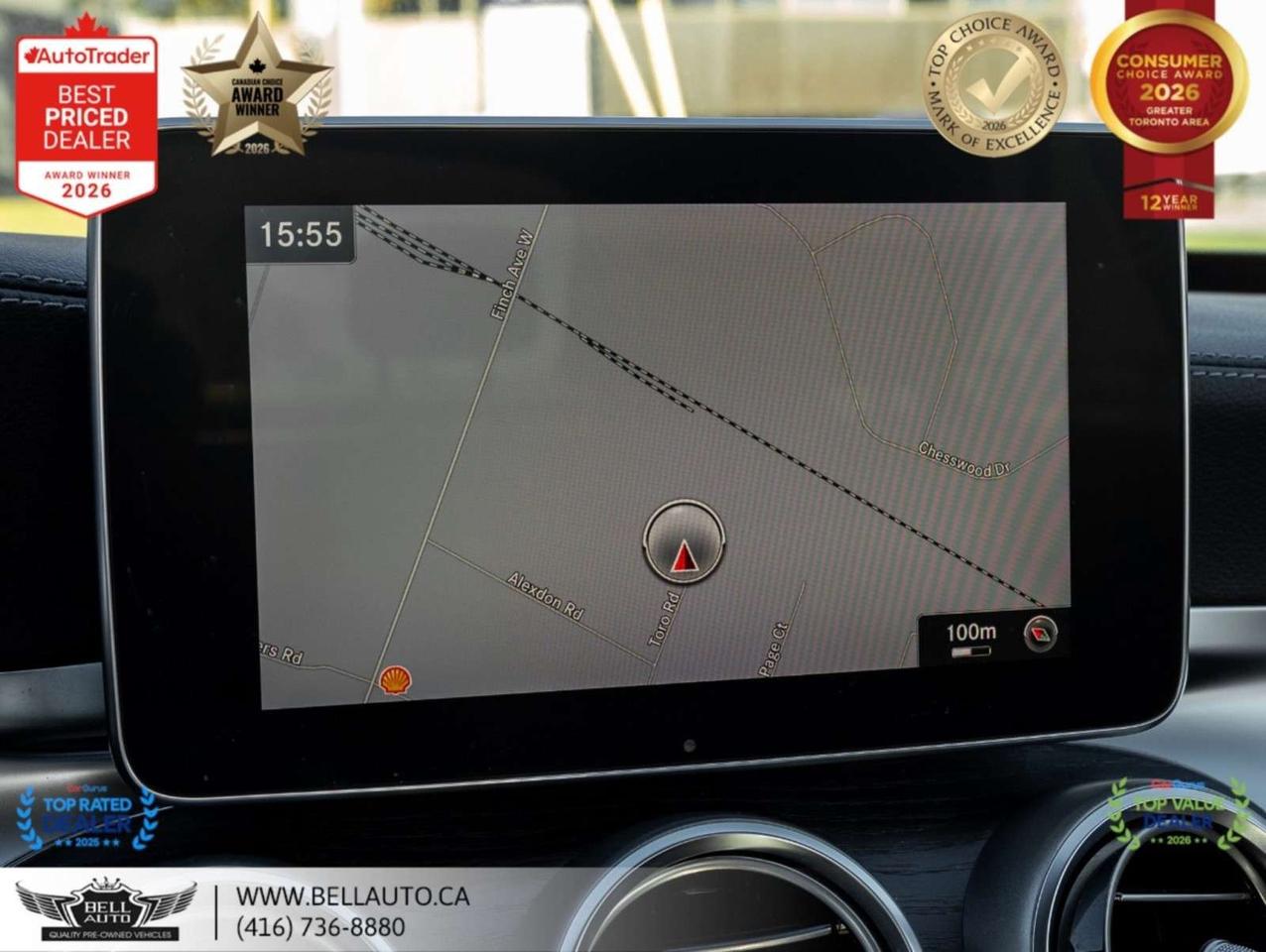 2018 Mercedes-Benz C-Class C300   AMGPKG   PRMPKG   UPGRDRMS   NAVI   B.CAM   PANO   NOACCIDENT Photo