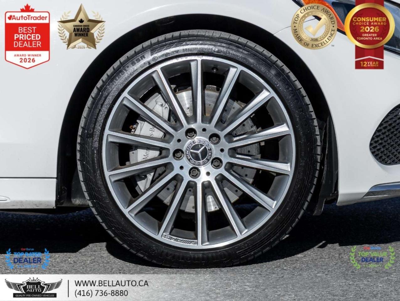 2018 Mercedes-Benz C-Class C300   AMGPKG   PRMPKG   UPGRDRMS   NAVI   B.CAM   PANO   NOACCIDENT Photo