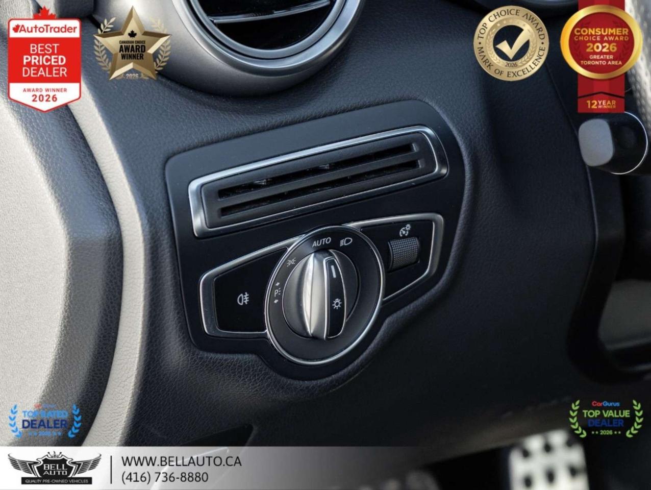2018 Mercedes-Benz C-Class C300   AMGPKG   PRMPKG   UPGRDRMS   NAVI   B.CAM   PANO   NOACCIDENT Photo