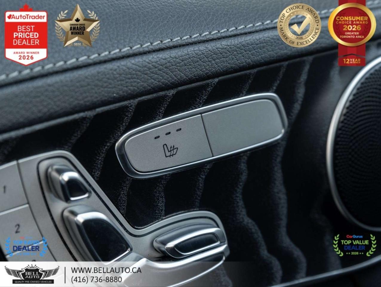 2018 Mercedes-Benz C-Class C300   AMGPKG   PRMPKG   UPGRDRMS   NAVI   B.CAM   PANO   NOACCIDENT Photo