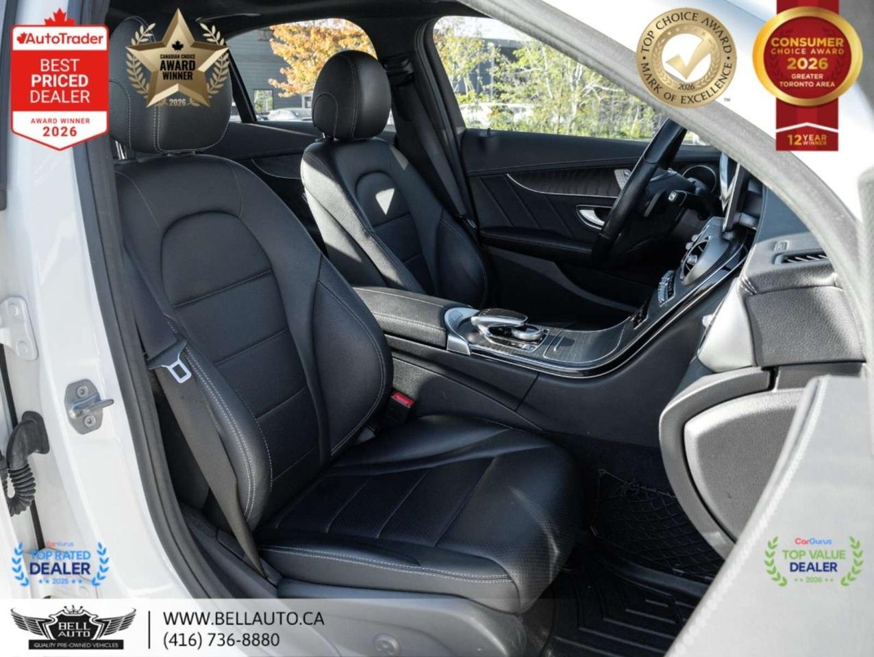 2018 Mercedes-Benz C-Class C300   AMGPKG   PRMPKG   UPGRDRMS   NAVI   B.CAM   PANO   NOACCIDENT Photo