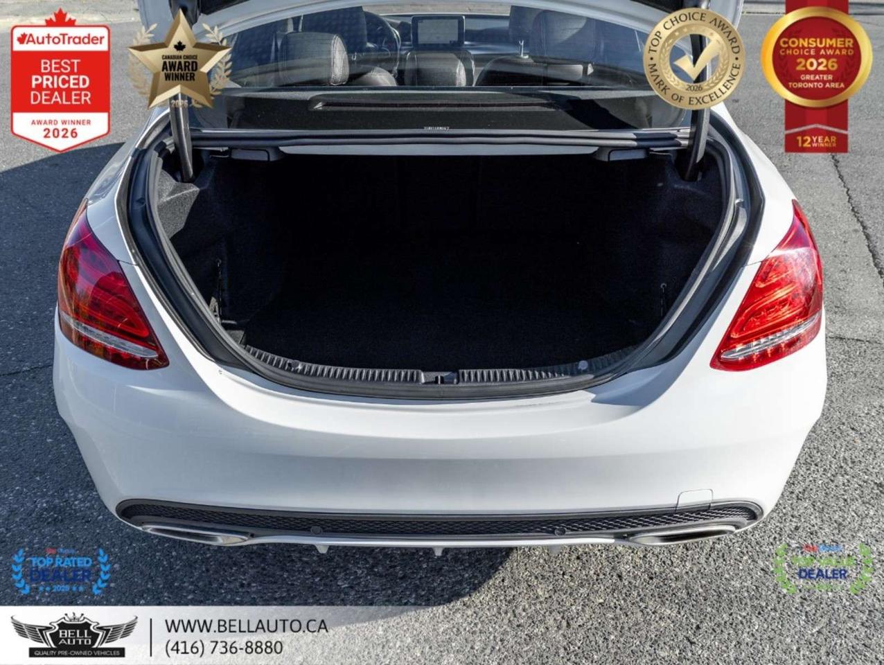 2018 Mercedes-Benz C-Class C300   AMGPKG   PRMPKG   UPGRDRMS   NAVI   B.CAM   PANO   NOACCIDENT Photo