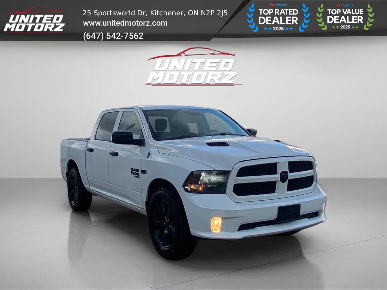 2019 RAM 1500 Classic HEMI 5.7L TRADESMAN CREW CAB 4WD V8~SAFE Photo3