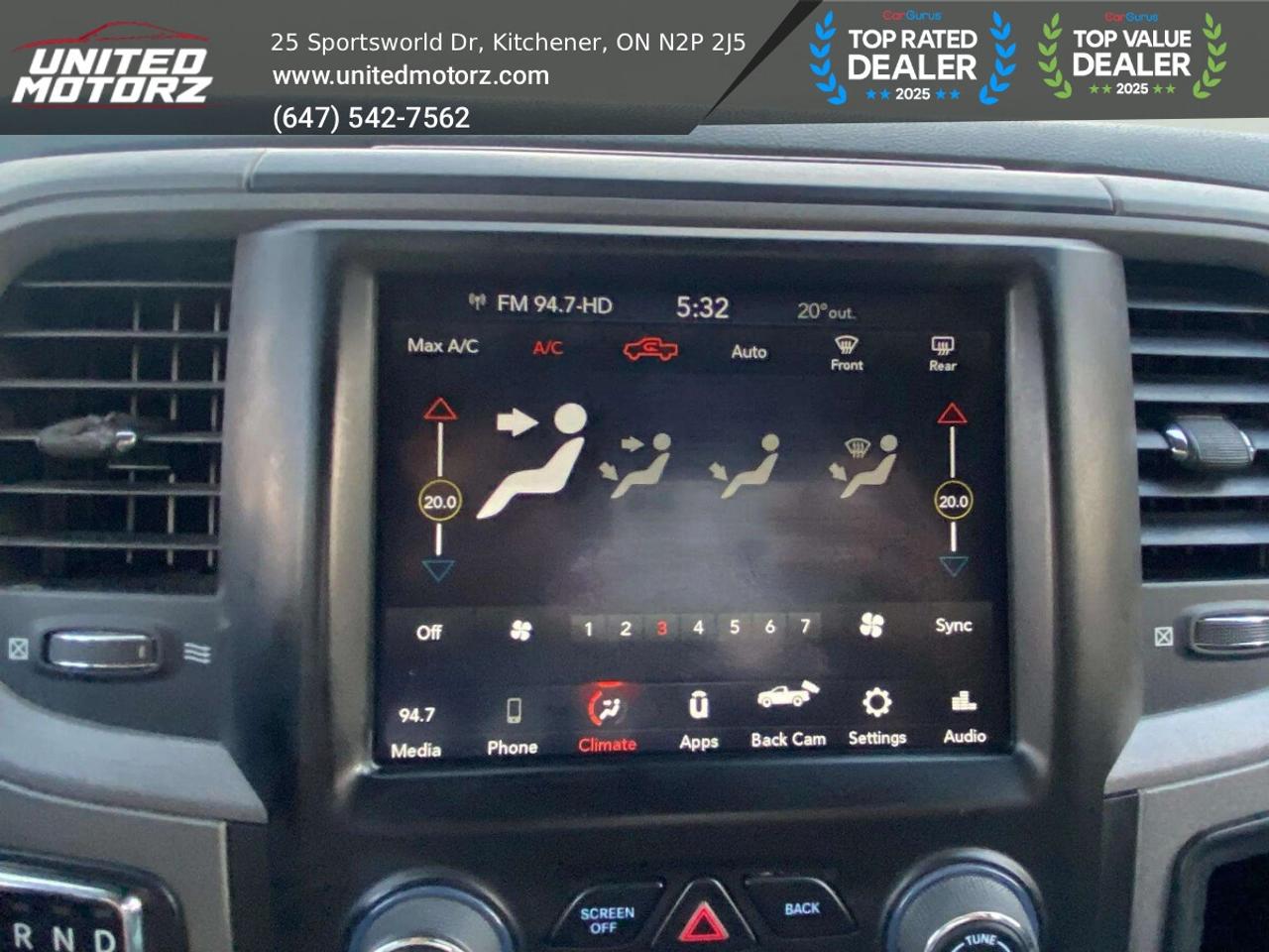 2019 RAM 1500 Classic HEMI 5.7L TRADESMAN CREW CAB 4WD V8~SAFE Photo