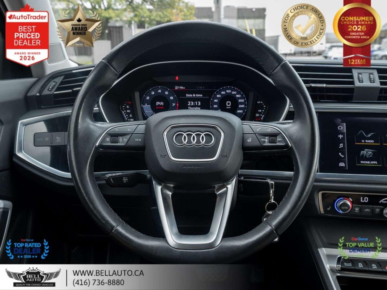 2021 Audi Q3 Komfort   B.CAM   PANO   LTHR   NOACCIDENT Photo