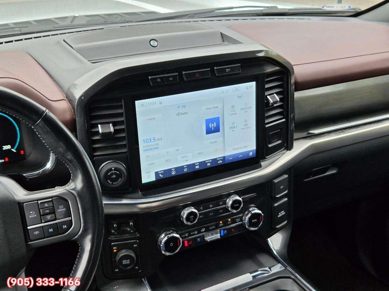 2022 Ford F-150 Lariat Apple CarPlay & Android Auto • Built-In Wi-Fi Hotspot • Lane Assist • Keyless Entry • Backup Camera Photo