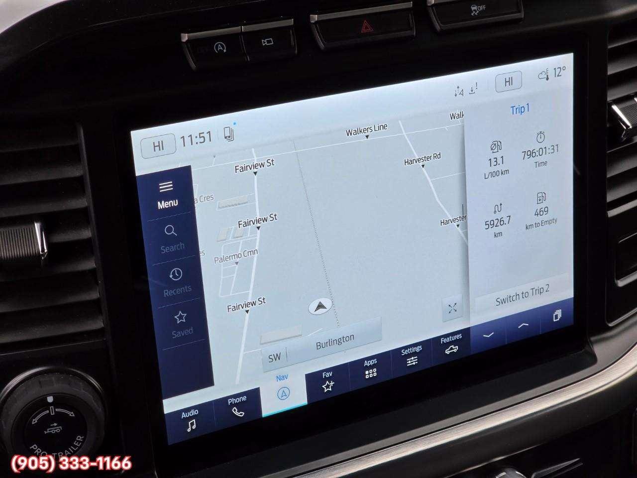 2022 Ford F-150 Lariat Apple CarPlay & Android Auto • Built-In Wi-Fi Hotspot • Lane Assist • Keyless Entry • Backup Camera Photo
