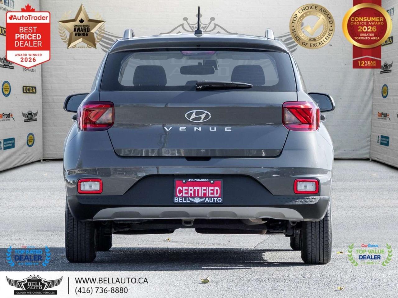2026 Hyundai Venue Preferred   B.CAM   HTD SEATS   WRLSCHRGR   ONEOWNER   NOACCIDENT Photo