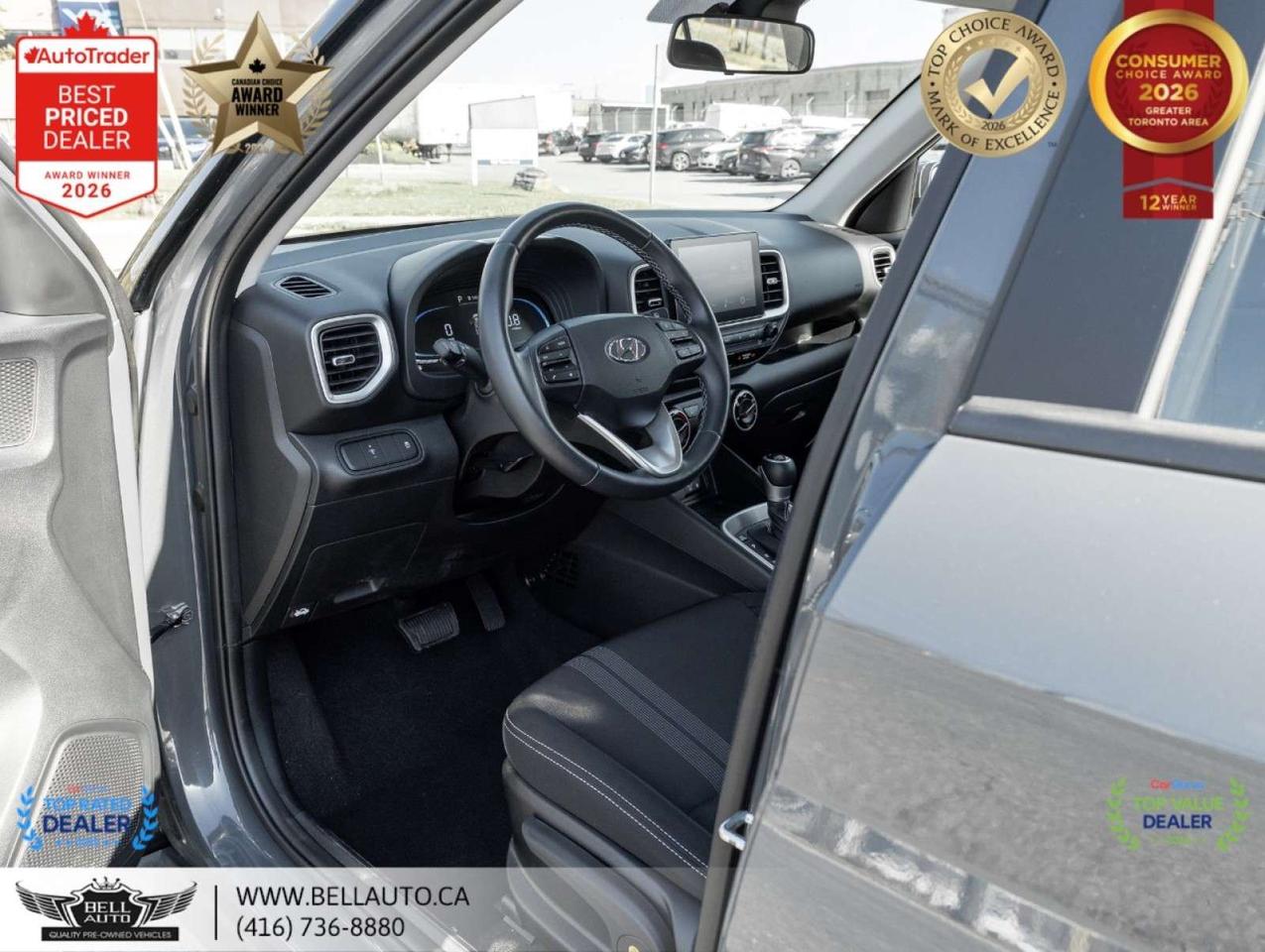 2026 Hyundai Venue Preferred   B.CAM   HTD SEATS   WRLSCHRGR   ONEOWNER   NOACCIDENT Photo