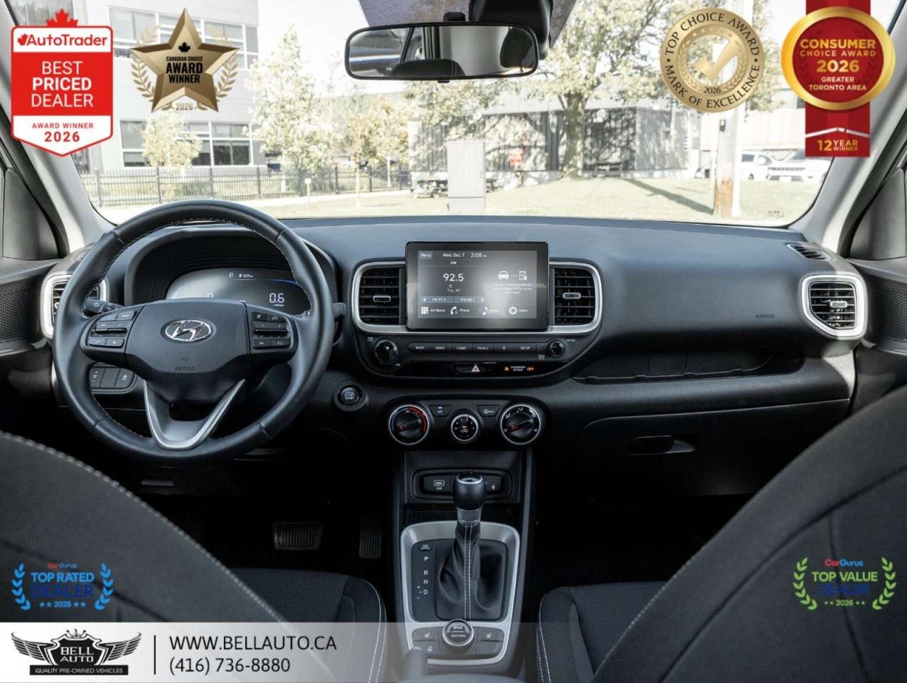 2026 Hyundai Venue Preferred   B.CAM   HTD SEATS   WRLSCHRGR   ONEOWNER   NOACCIDENT Photo