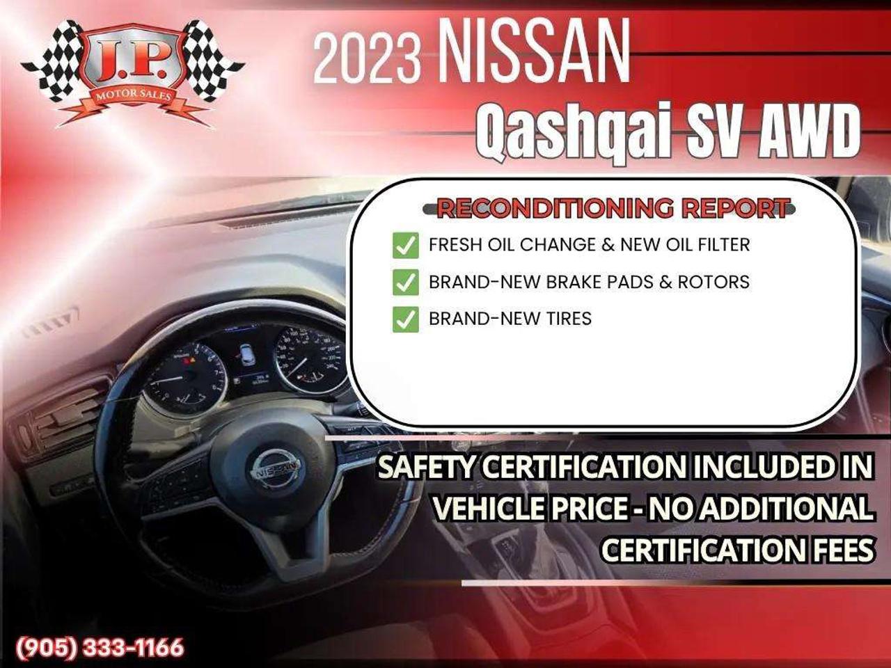 2023 Nissan Qashqai SV Apple CarPlay & Android Auto • Power Sunroof • Remote Start System • Heated Front Seats • Lane Assist • Rear Parking S Photo2