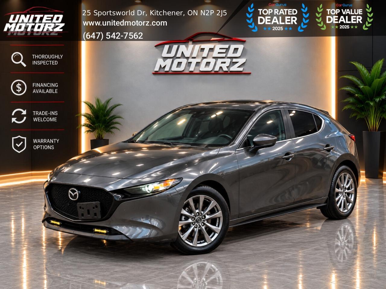 2019 Mazda MAZDA3 SPORT GS Manual FWD 2.5L~SAFETY CERTIFIED~ Photo