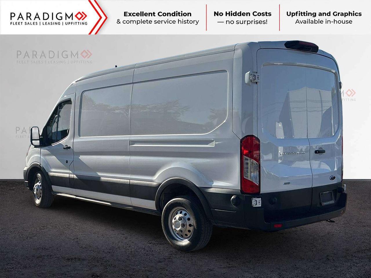 2024 Ford Transit Cargo Van T-250 148" MED ROOF AWD Photo2