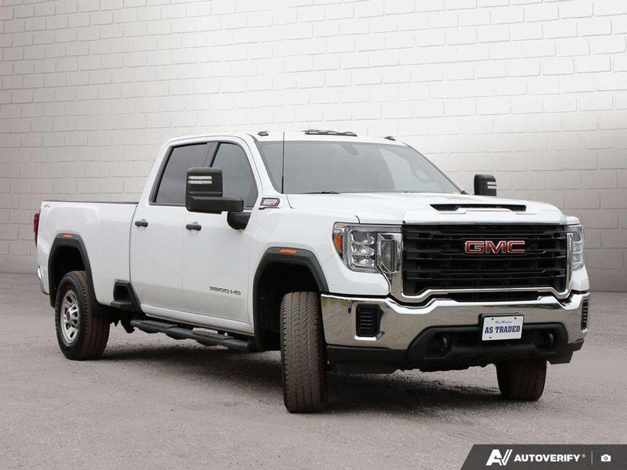 2020 GMC Sierra 3500HD SRW WT, 6.6L DURAMAX V8, 4X4, STEELS, CLOTH, TRAILERING PKG, 1-OWNER, MACMASTER ORIGINAL, CERTIFIED AS-TRADED! Photo