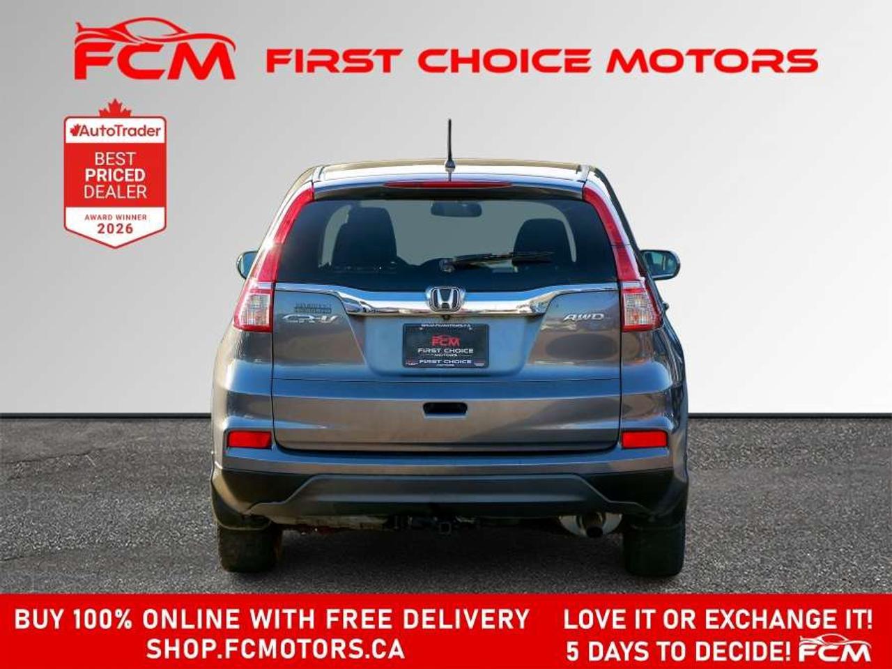 2016 Honda CR-V LX AWD   FULLY CERTIFIED WITH WARRANTY Photo
