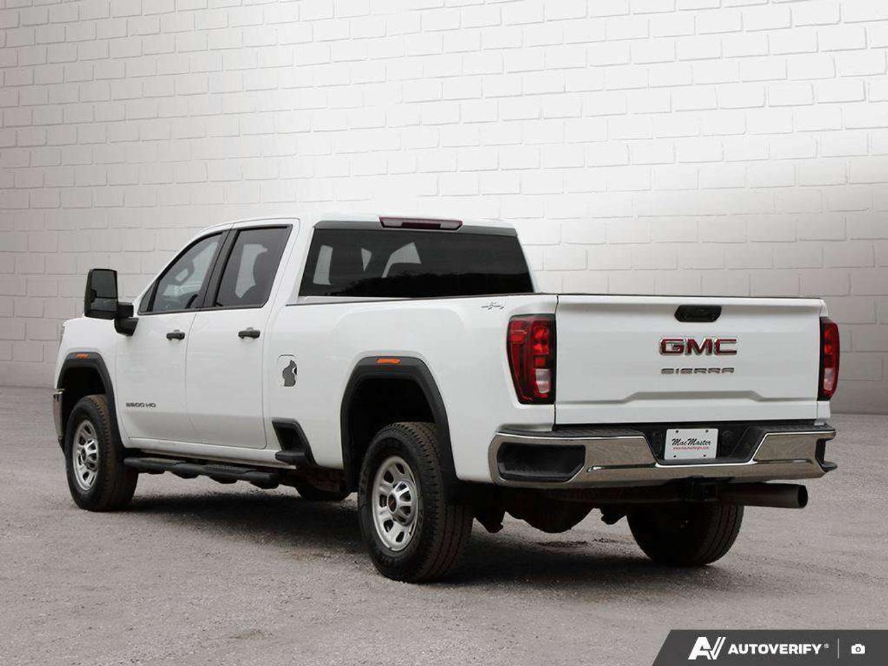 2020 GMC Sierra 3500HD SRW WT, 6.6L DURAMAX V8, 4X4, STEELS, CLOTH, TRAILERING PKG, 1-OWNER, MACMASTER ORIGINAL, CERTIFIED AS-TRADED! Photo2