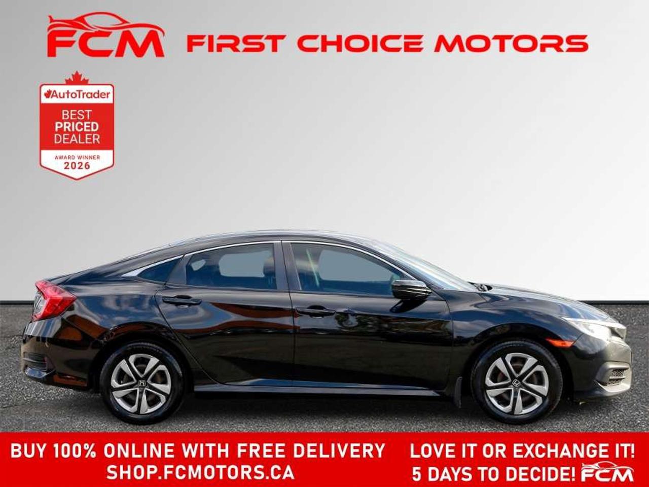 2017 Honda Civic LX   FULLY CERTIFIED WITH WARRANTY Photo