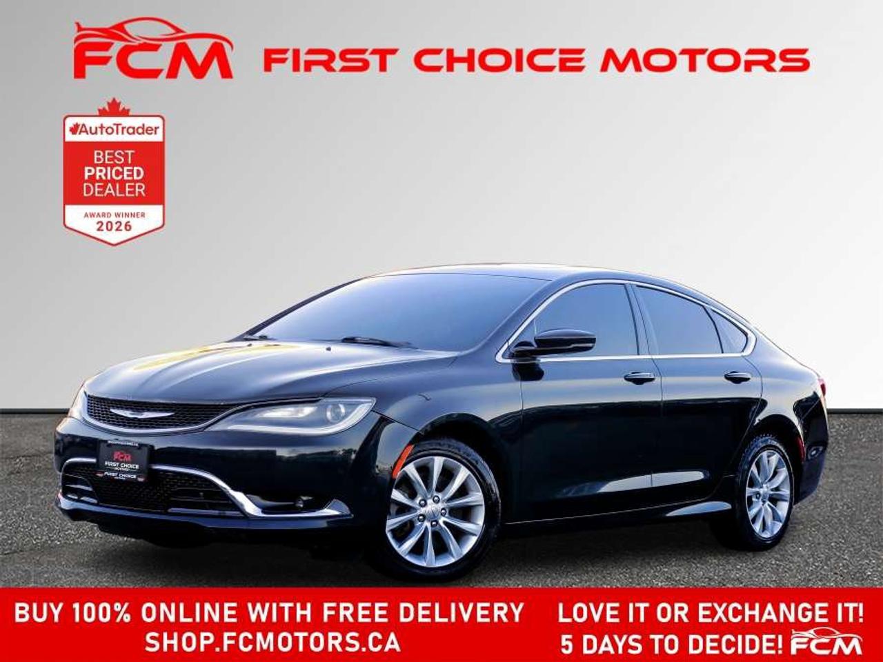 2015 Chrysler 200 C   FULLY CERTIFIED WITH WARRANTY Photo