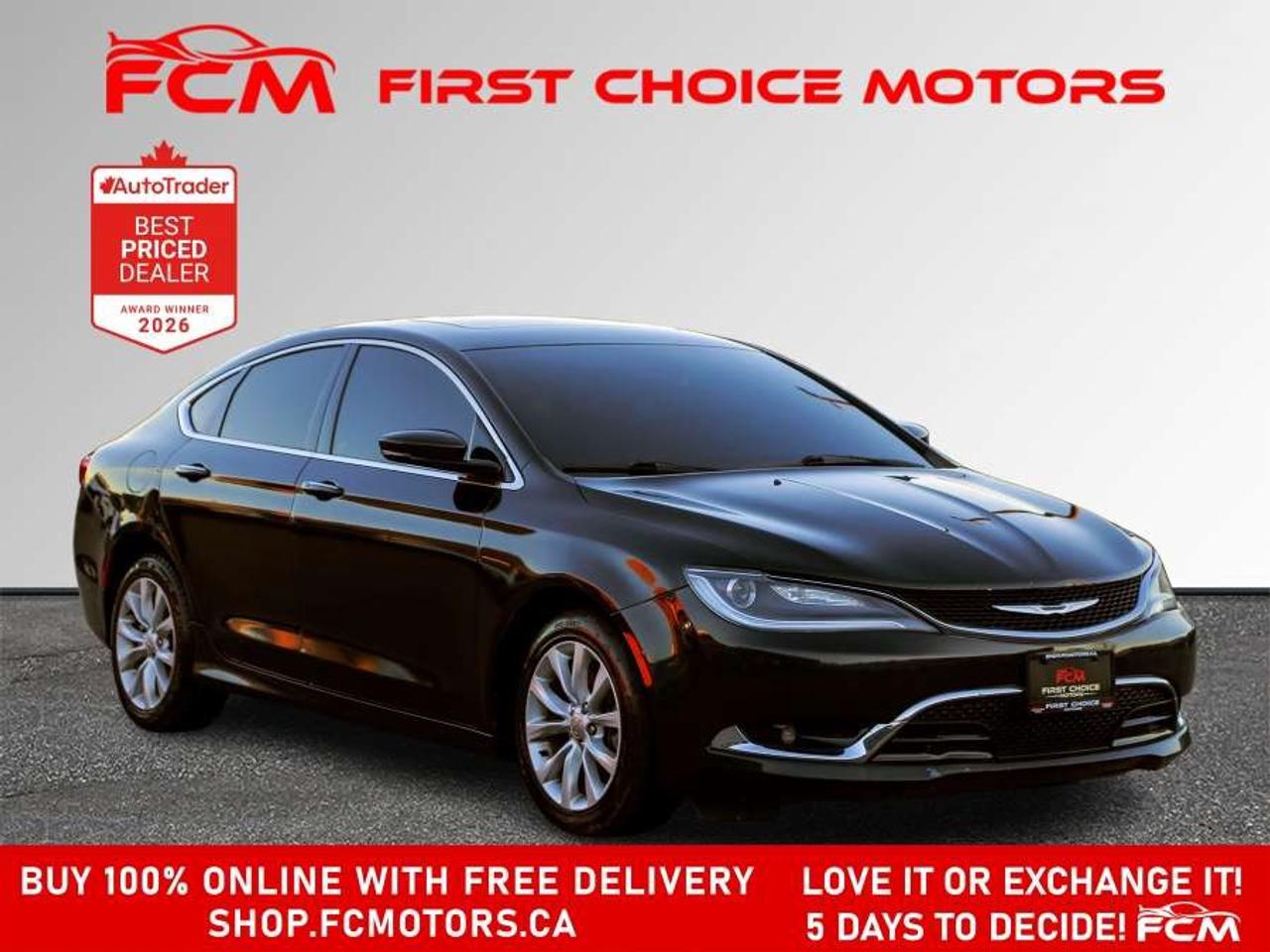 2015 Chrysler 200 C   FULLY CERTIFIED WITH WARRANTY Photo