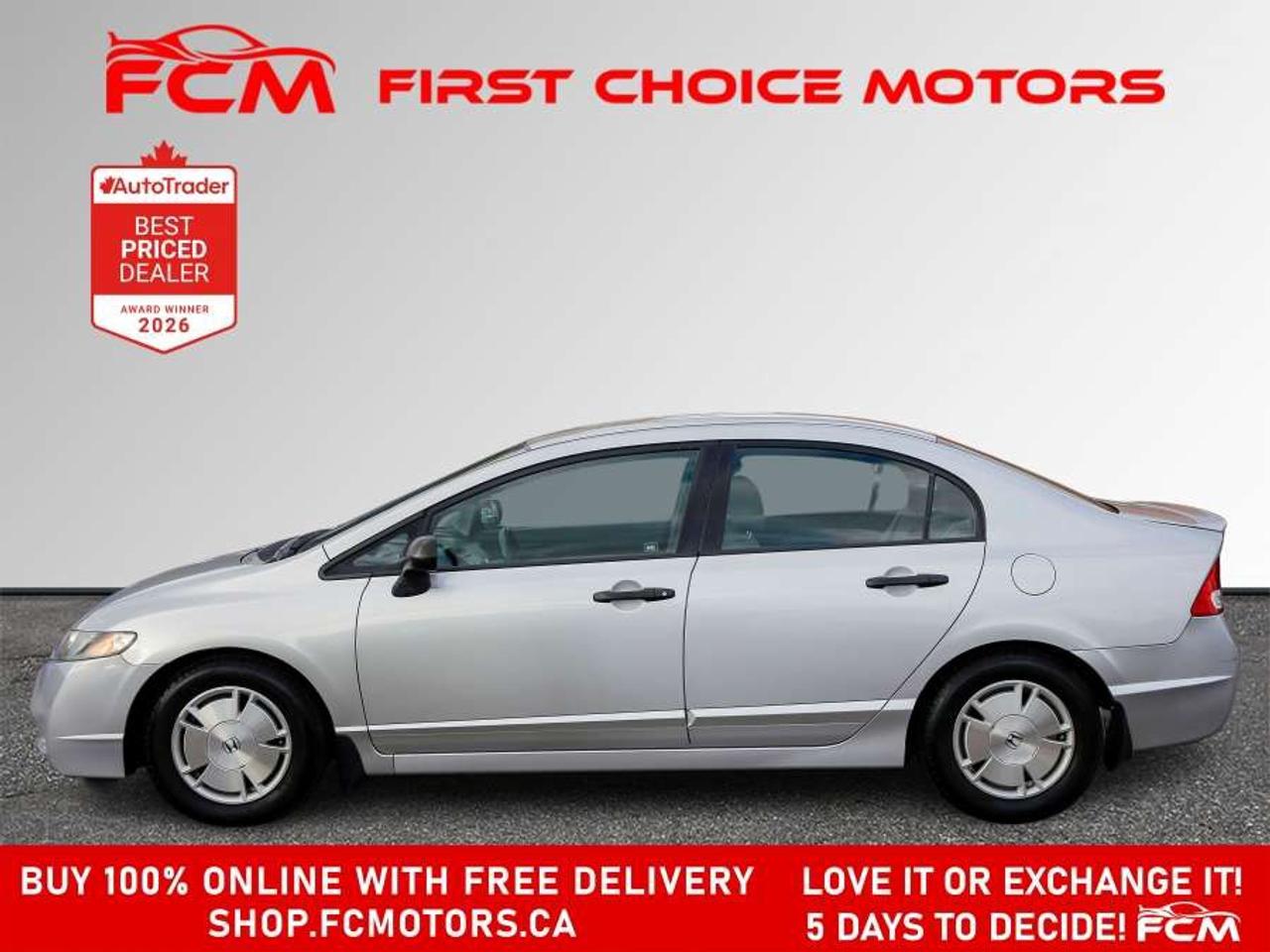 2009 Honda Civic DX-G   FULLY CERTIFIED WITH WARRANTY Photo2