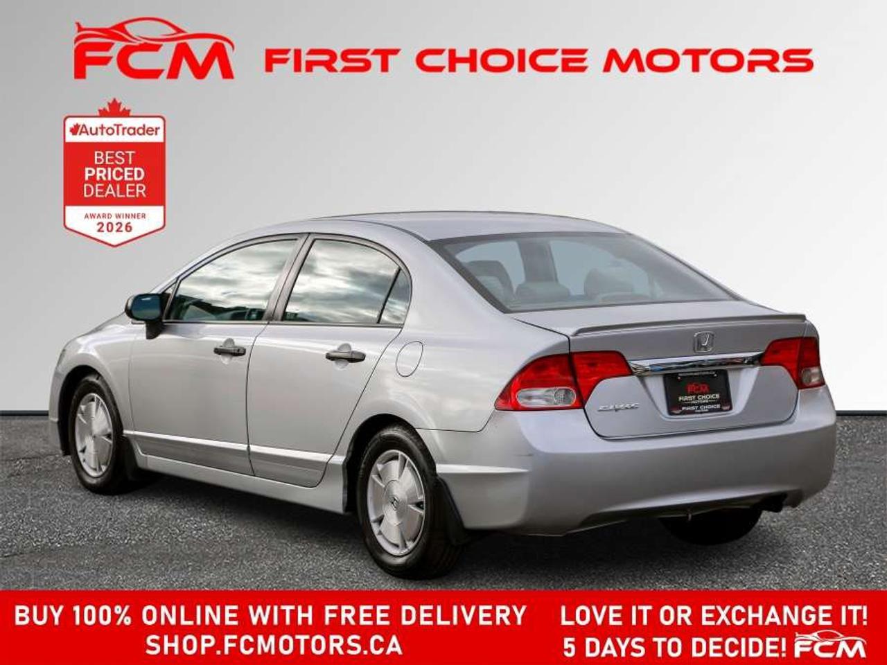2009 Honda Civic DX-G   FULLY CERTIFIED WITH WARRANTY Photo