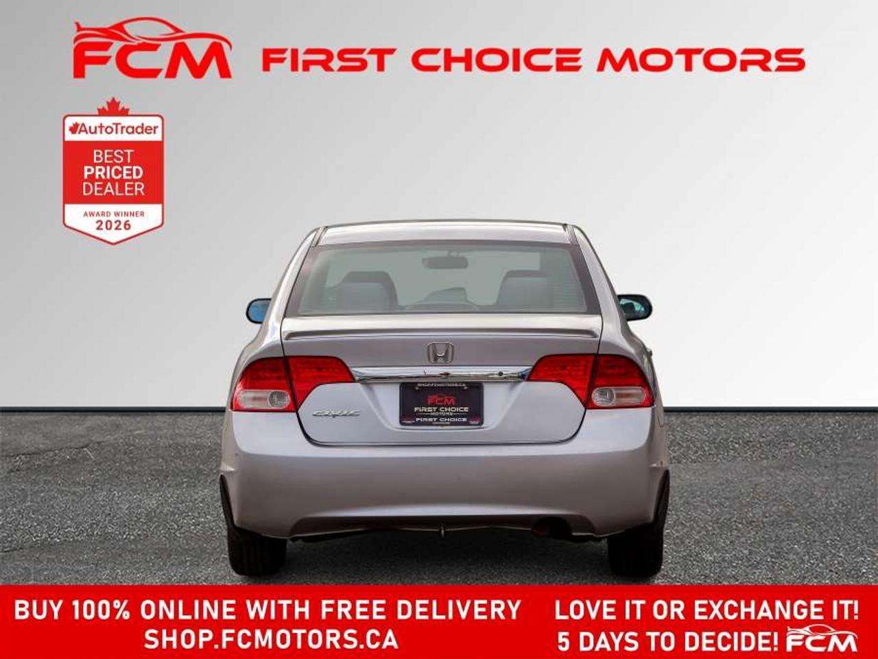 2009 Honda Civic DX-G   FULLY CERTIFIED WITH WARRANTY Photo