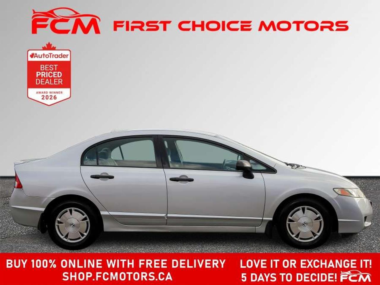 2009 Honda Civic DX-G   FULLY CERTIFIED WITH WARRANTY Photo