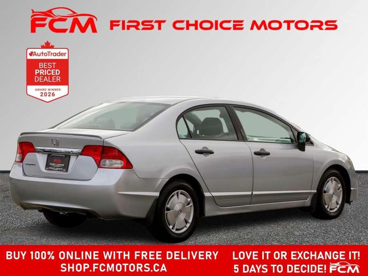 2009 Honda Civic DX-G   FULLY CERTIFIED WITH WARRANTY Photo