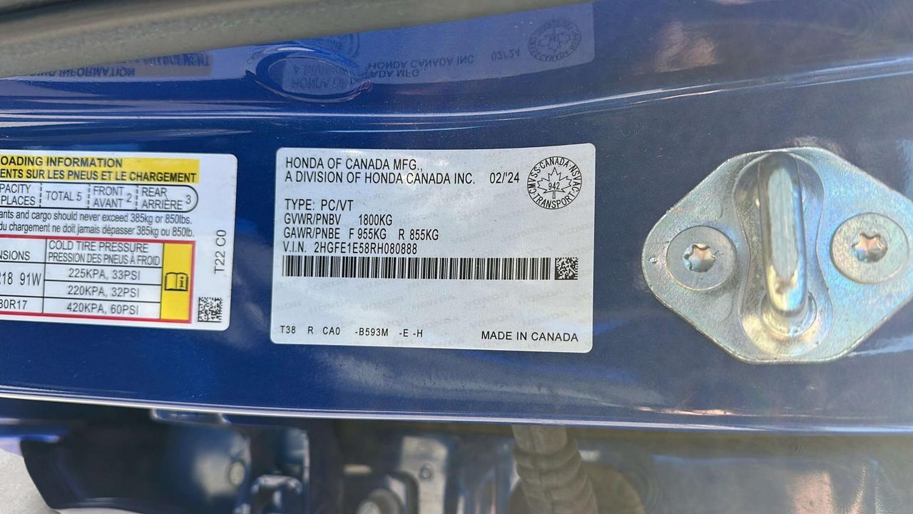 2024 Honda Civic BASE Photo