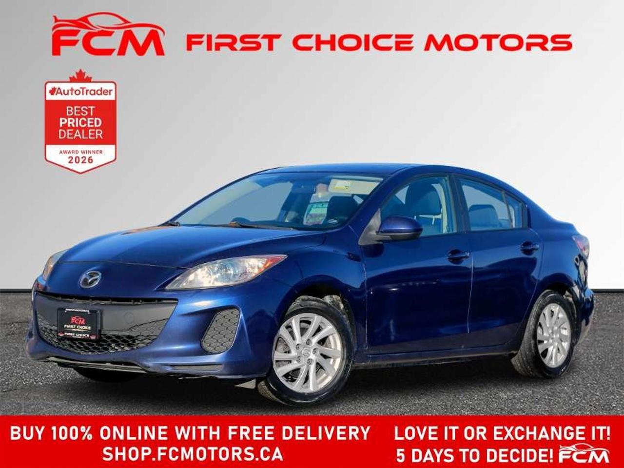 2012 Mazda 3 GS SKYACTIV   FULLY CERTIFIED WITH WARRANTY Photo