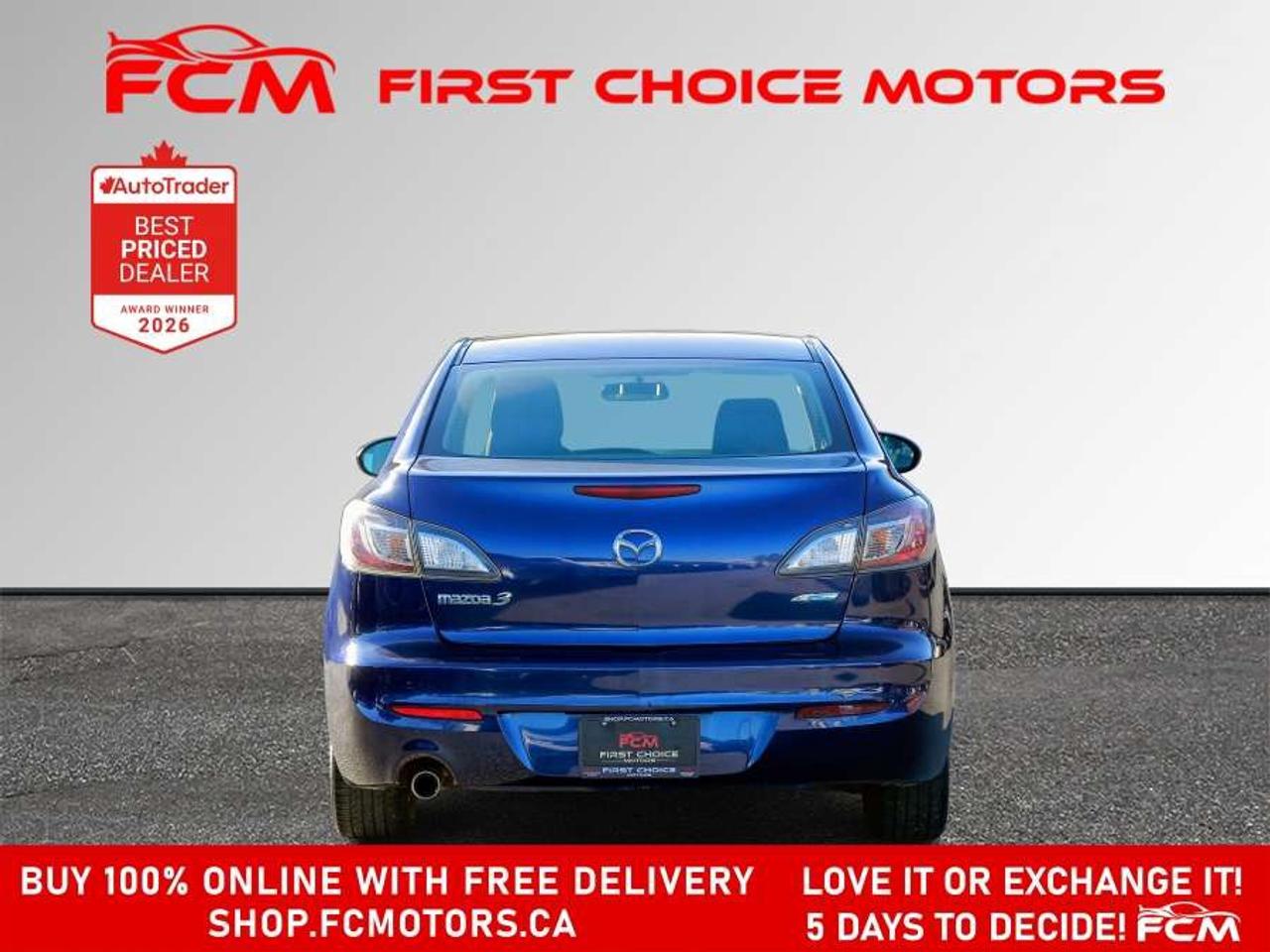 2012 Mazda 3 GS SKYACTIV   FULLY CERTIFIED WITH WARRANTY Photo