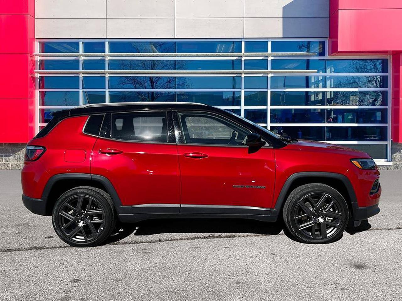 2026 Jeep Compass Limited | Red Hot Pearl | One Owner | Clean CarFax | Ontario Vehicle | Great Value | Low KMS | Photo